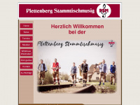 plettenberg-stammtischmusig.de Webseite Vorschau