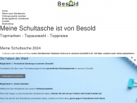besoldschule.at Webseite Vorschau