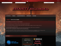 insanity-reloaded.de Webseite Vorschau