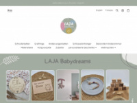 laja-babydreams.de Webseite Vorschau