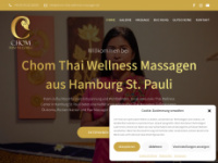 chom-thai-wellness-massagen.de Webseite Vorschau