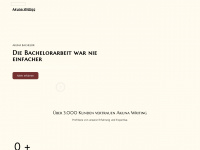akuna-bachelor.de Webseite Vorschau