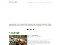 karlahof.de Webseite Vorschau