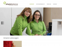 physiobalance-hennef.de Webseite Vorschau