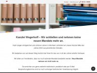 kanzlei-wegerhoff.de Webseite Vorschau
