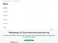 webdesign-fabian.at Webseite Vorschau