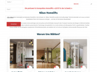 nibavlifts.ch Webseite Vorschau