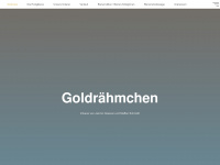goldraehmchen.de Webseite Vorschau