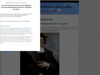 christof-kolumbus.de Webseite Vorschau