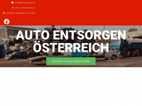 auto-entsorgen.at Webseite Vorschau