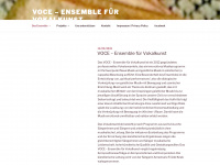 vokalkunst.ch Webseite Vorschau