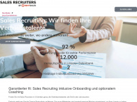 sales-recruiters.at Webseite Vorschau