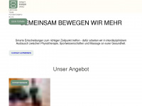 smartphysiograz.at Webseite Vorschau