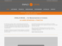 ewald-grasl.at Webseite Vorschau