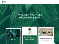 pantherapotheke.com Webseite Vorschau
