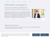 siese-consulting.de Webseite Vorschau