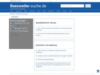 baesweiler-suche.de Webseite Vorschau