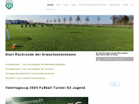 poppenreuth-fussball.de Webseite Vorschau