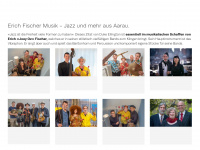 erichfischer-musik.ch Webseite Vorschau