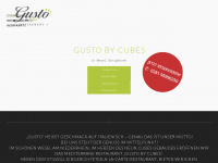 gusto-cubes.de Webseite Vorschau