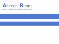 roehm-coaching-beratung.de Webseite Vorschau
