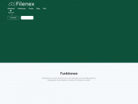 filenex.com Webseite Vorschau