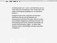 openhouse-bern.org Webseite Vorschau