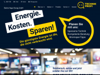 tp-elektro-hager.de Webseite Vorschau