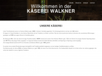 kaeserei-walkner.at Webseite Vorschau