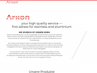 arxon.at Webseite Vorschau