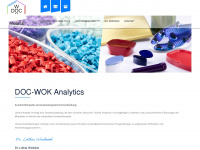 doc-wok-analytics.com Webseite Vorschau