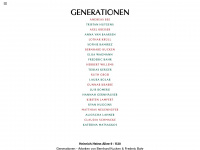 generationen.org Webseite Vorschau