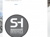 skischule-huber.at Webseite Vorschau