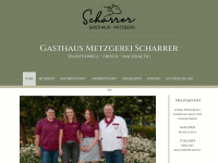 gasthaus-scharrer.de Webseite Vorschau