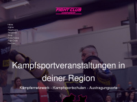 fightclub-championship.de Webseite Vorschau