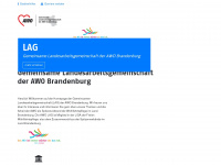 awo-lag-brandenburg.de Webseite Vorschau