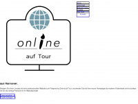 online-auf-tour.de Webseite Vorschau
