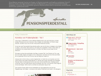 pensionspferdestall.blogspot.com Webseite Vorschau