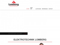 elektro-lomberg.de Webseite Vorschau