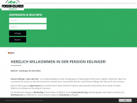 pensionedlinger.com Webseite Vorschau