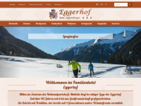 eggerhof-mallnitz.at Webseite Vorschau