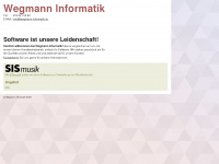 wegmann-informatik.ch Webseite Vorschau