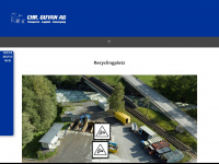 guyan-entsorgung.ch Webseite Vorschau