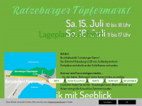 ratzeburger-toepfermarkt.de Webseite Vorschau