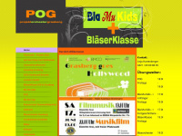 projektorchestergrasberg.de Webseite Vorschau