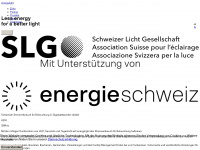 energylight.ch Webseite Vorschau