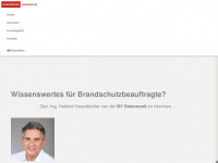 brandschutzseminare.at Webseite Vorschau