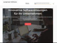 langmeier-software.ch Webseite Vorschau