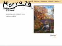 fineart-horvath.eu Webseite Vorschau