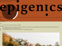 epigenics.eu Webseite Vorschau